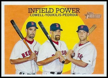 392 Mike Lowell Kevin Youkilis Dustin Pedroia